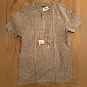 Brand New Express short sleeve Henley